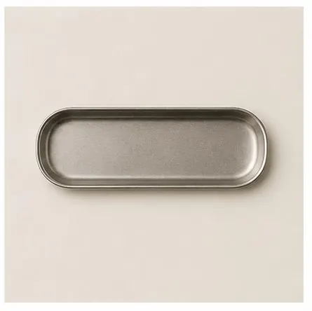 Steel Pen Tray — Blank